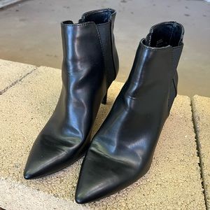 I.N.C. Pointed toe, high-heel booties